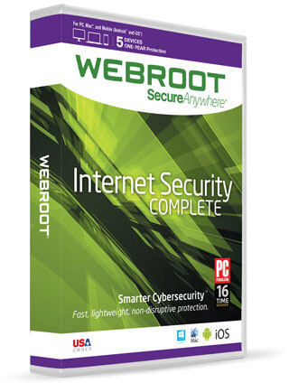 WebrootŪ SecureAnywhere™ Complete
